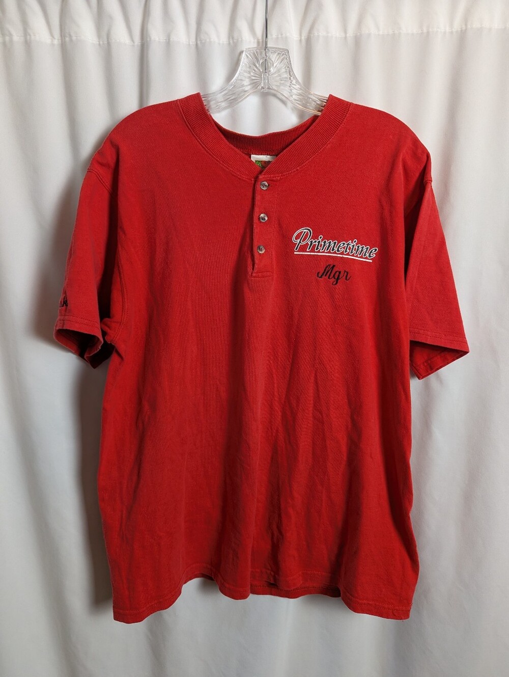 Vintage late 90s / Y2K era Fruit of the Loom Lofteez Henley